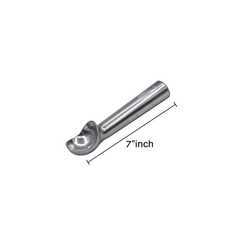 ICE CREAM SCOOP BLACK/SILVER 4x5x18CM (1.5OZ) 6275 (1 x 72)