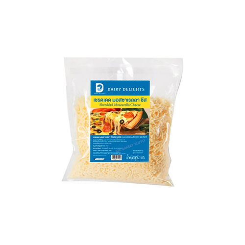 DAIRY DELIGHTS CHEDDAR MOZZARELLA 1KG (1 x 12)