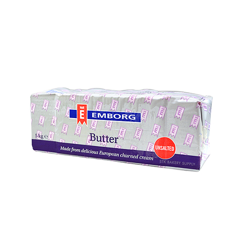 EMBORG UNSALTED BUTTER 5KG 