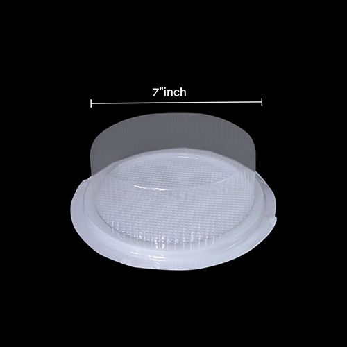 PLASTIC PACKING CAKE BOX H12 (ROUND 6" CAKE) 182 x 75CM 45~50PCS (1 x 4)