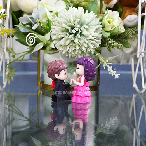 CAKE DECORATION WEDDING SET CP-5 (PROPOSE  COUPLE)