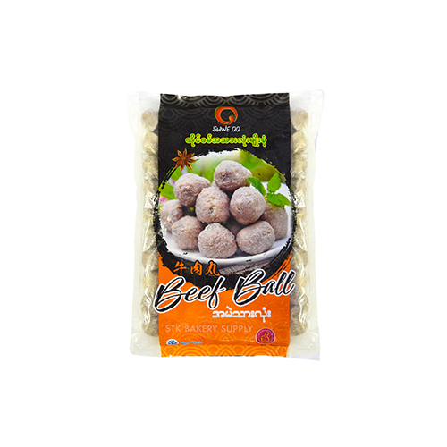 SHWE QQ BEEF BALL 1KG (1X15)
