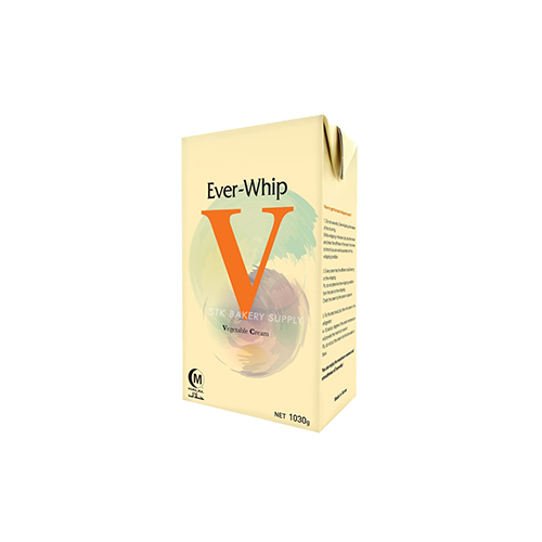 EVER WHIP WHIPPING CREAM (VANILLA) 1030G (1X12)