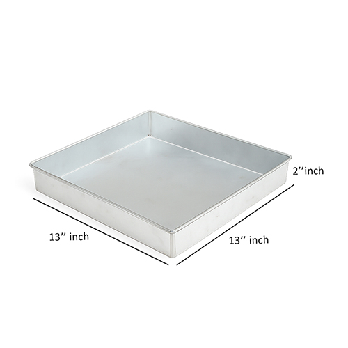BREAD/CAKE PAN SQUARE 10" X 10"X 2" 