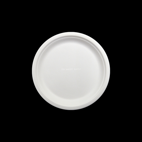 COMPOSTABLE PLATE 10INCH ,10PCS (P005)