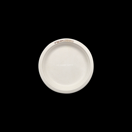 COMPOSTABLE AUSTRALIAN PLATE 7 INCHES ,50PCS (P011)
