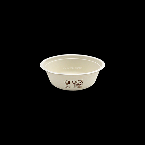COMPOSTABLE BOWL 500ML ,50PCS (L001S)