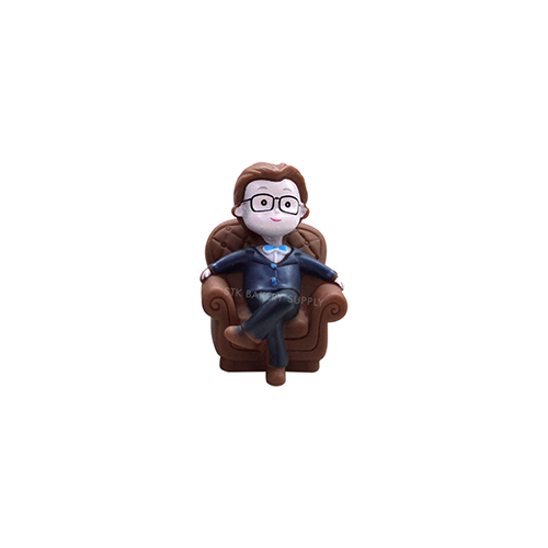 CAKE DECORATION SITTING BOSS/LADY 1PC
