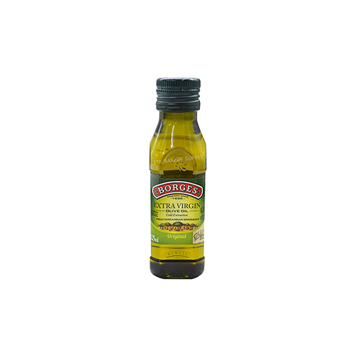 BORGES BRAND (EXTRA VIRGIN) OLIVE OIL 125ML(1x24)