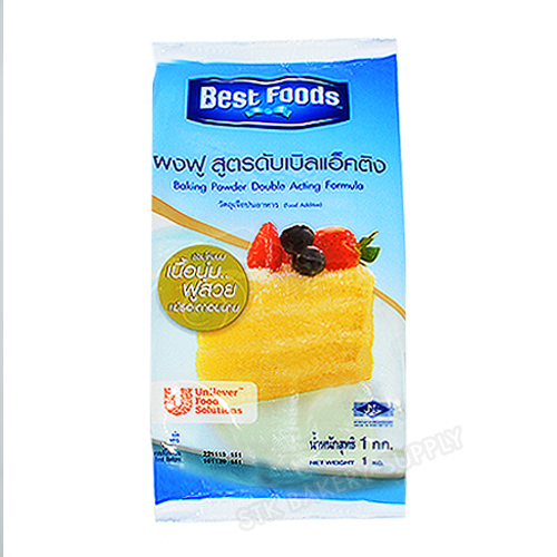 BEST FOOD BAKING POWDER 1KG (1x18)
