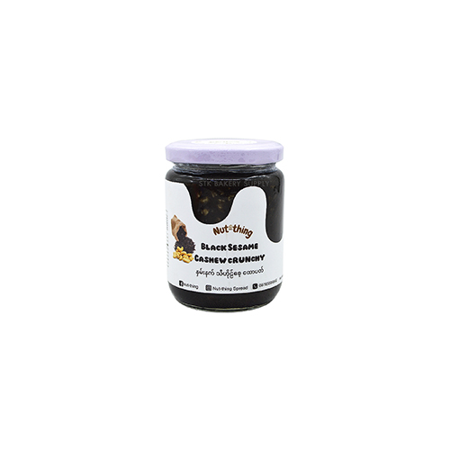 NUT THING BLACK SESAME CASHEW CRUNCHY 240G 
