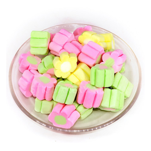 MARSHMALLOW MIX-COLOR FLOWER DESIGN 1KG (1 x 5)