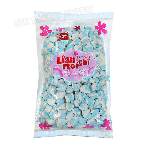 MARSHMALLOW TWIST BLUE SHORT 1KG (1 x 5)
