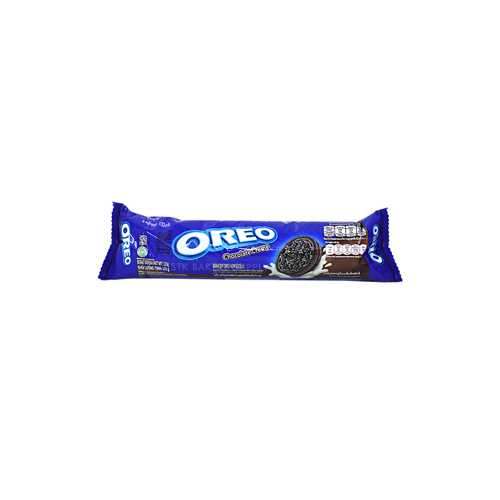 OREO SANDWICH COOKIES ROLL CHOCOLATE CREAM 133G/119.6G (1x24)