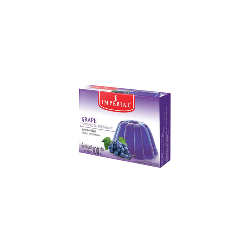 IMPERIAL GRAPE FLAVOURED GELATIN DESSERT 100G (1 x 24)
