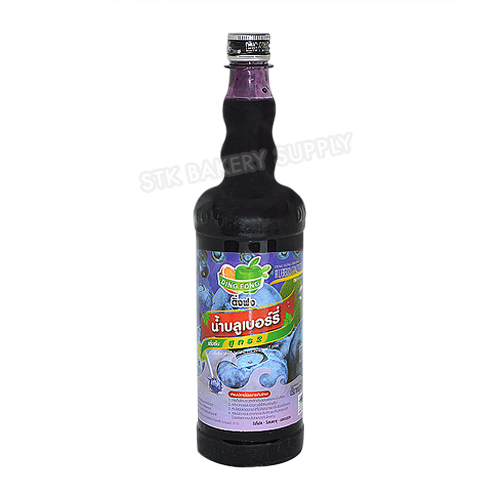 DING FONG JUICE BLUEBERRY SQUASH 1LIT(1 x 12)