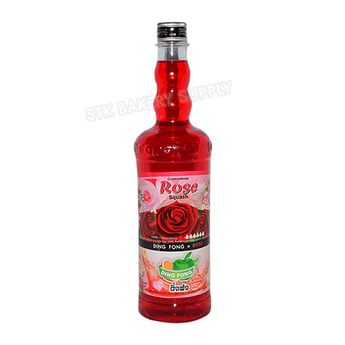 DING FONG JUICE ROSE FLAVOUR 1LIT (1 x 12)