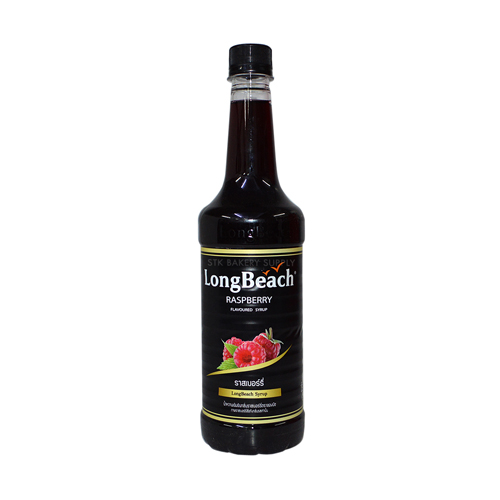 LONG BEACH SYRUP RASPBERRY 740ML (1 x 12)(LB-11-0005)