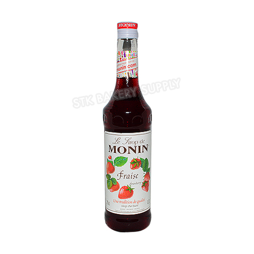 MONIN SYRUP STRAWBERRY 0.7L (1X6)