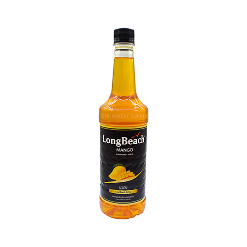 LONG BEACH SYRUP MANGO 740ML (1 x 12)(LB-11-0016)