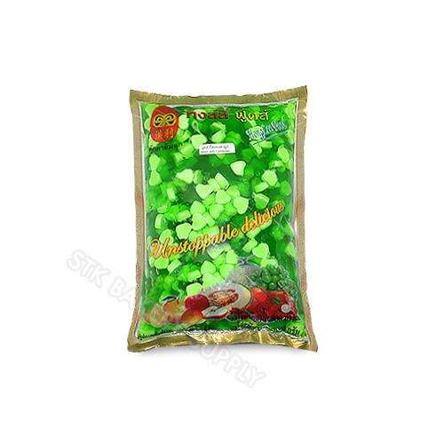 HONGLEE FOOD MILK SHAKE GEL SLICE,HEART (WHITE,RED,ORANGE)1KG (1 x 20 )