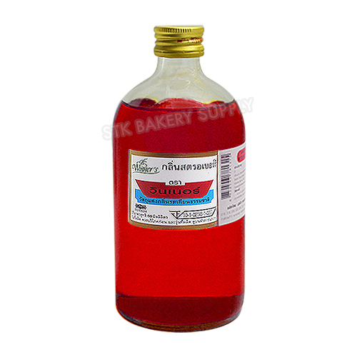WINNER FOOD FLAVOUR STRAWBERRY 1 LB ( 454 ML) (1 x 12)