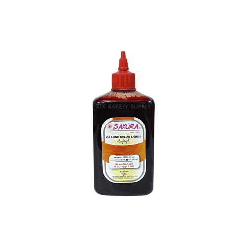 SAKURA FOOD COLOR LIQUID ORANGE 567G (1×12) 729OG0221