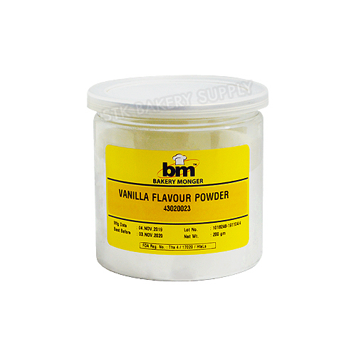 BM VANILLA FLAVOUR POWDER-200G 43020023 (1 x 12)