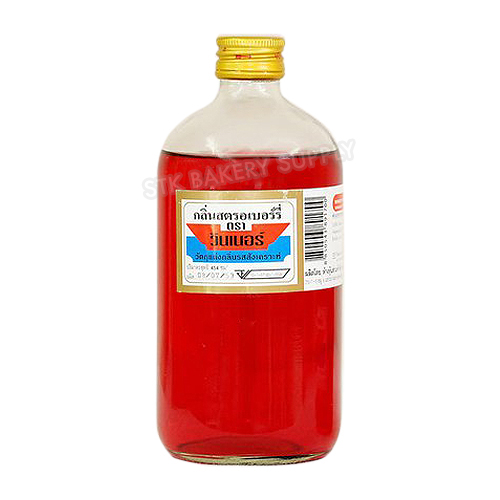 WINNER FOOD COLOR - STRAWBERRY RED 1 LB / 454 ML (1x12)