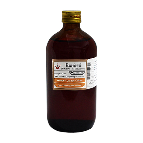 WINNER FOOD COLOR - ORANGE 1 LB / 454 ML (1x12)