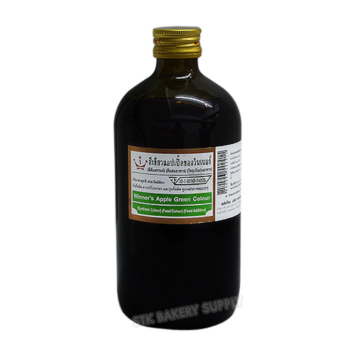 WINNER FOOD COLOR - APPLE GREEN 1 LB / 454 ML (1x12)