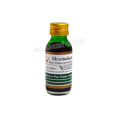 WINNER FOOD COLOR - PEA GREEN 1 OZ (28 ML)  (1x12)