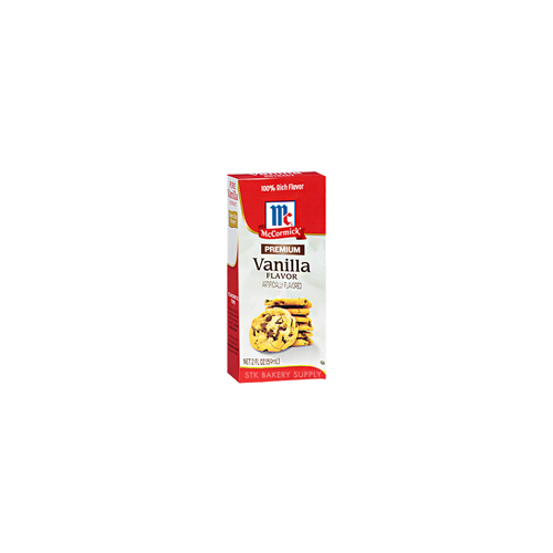 MC CORMICK PREMIUM VANILLA FLAVOR 2OZ,59ML( 1 x 6 x 12 )