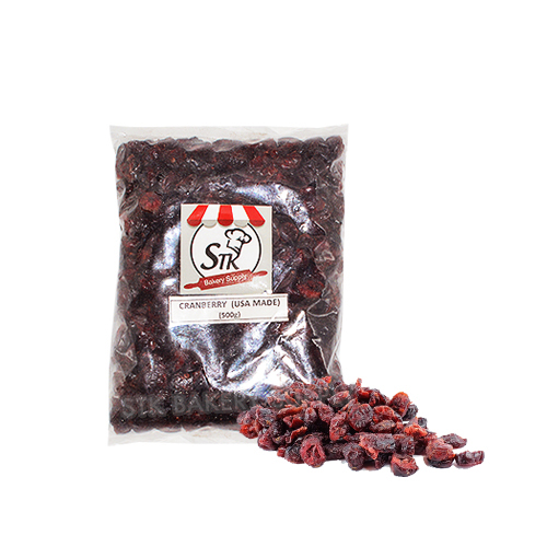 SWEETENED DRIED CRANBERRY (500G) (1 x 2)