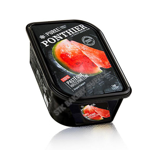 PONTHIER FROZEN FRUIT PUREE WATERMELON 1KG ( 1 x 6 )