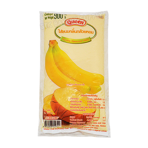 QUEEN FILLING BANANA 900G (1 x 10) WS