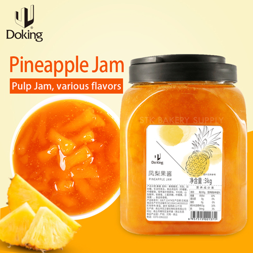 DOKING BRAND PINEAPPLE  3KG (1×6)