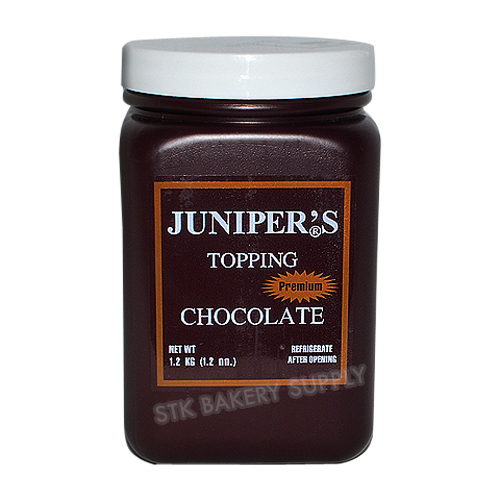 JUNIPER'S TOPPING CHOCOLATE 1.2KG (1 x 8) WS