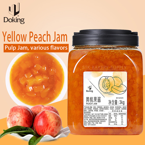 DOKING BRAND YELLOW PEACH  3KG (1×6)