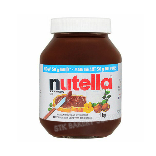 NUTELLA BRAND - HAZELNUT SPREAD WITH COCOA 33.5OZ 1kg