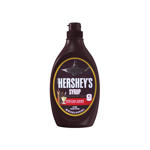 HERSHEY'S SYRUP -SPECIAL DARK MILDLY SWEET CHOCOLATE FAT FREE FLAVOUR 1x12)