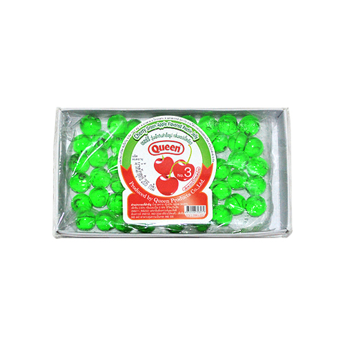 QUEEN JELLY DECORATION - CHERRY GREEN 205G ( 1 X 12 )