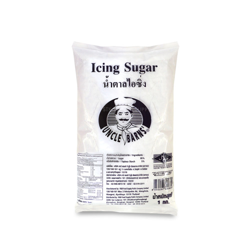 UNCLE BARNS' ICING SUGAR 1KG (1x25)