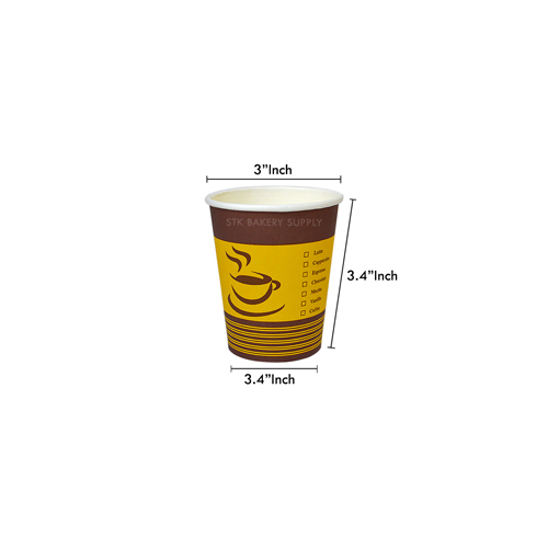 COFFEE PAPER CUP 8 OZ (8c-01/8c-02/8c-03/8c-04) 50PCS (1 x 20)