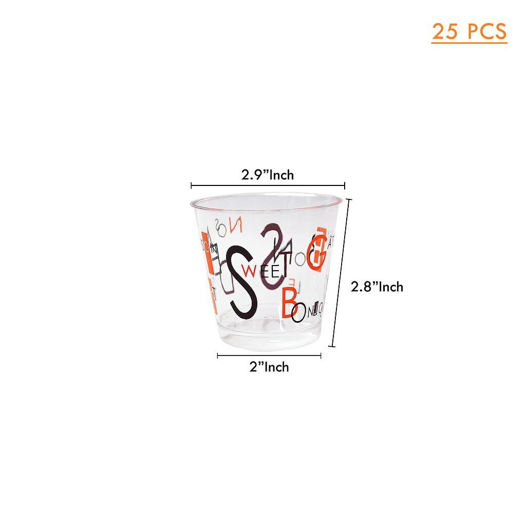MOUSSE CUP WITH PRINTING CH20-3-2, WITH LID 25PCS