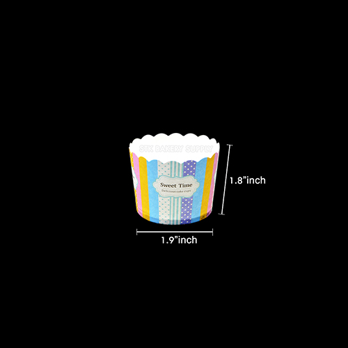 MUFFIN PAPER CUP 6 x 4.5CM 2281400108 50PCS (1 x 50)