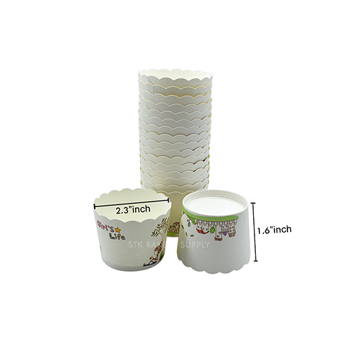 MUFFIN PAPER CUP 62x49x46MM FB60023 50PCS (1x50)