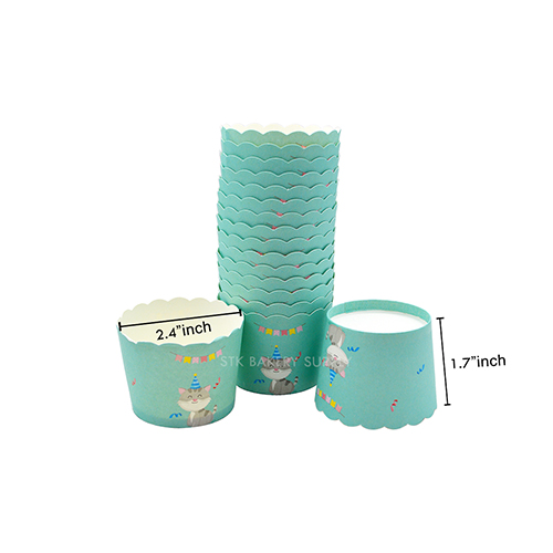 MUFFIN PAPER CUP 62x49x46MM FB60012 50PCS (1x50)