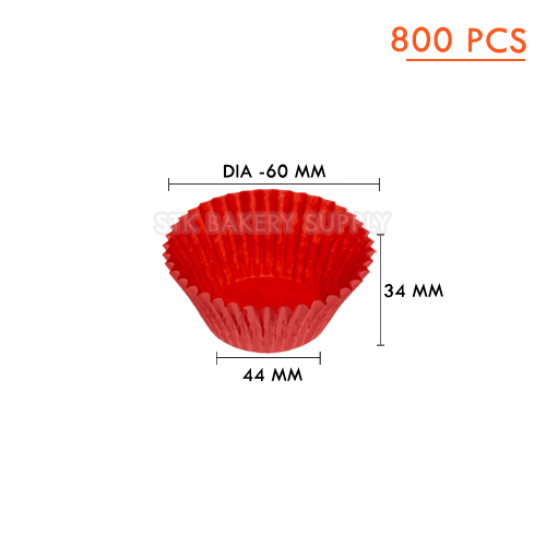 CUP CAKE PAPER CUP (0171) SS-3219 (RED) 800PCS WS