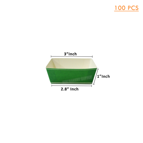 SQUARE PAPER CUP - SHORT, FT7030-07,08-70x70x30mm,100 PCS (1x30)